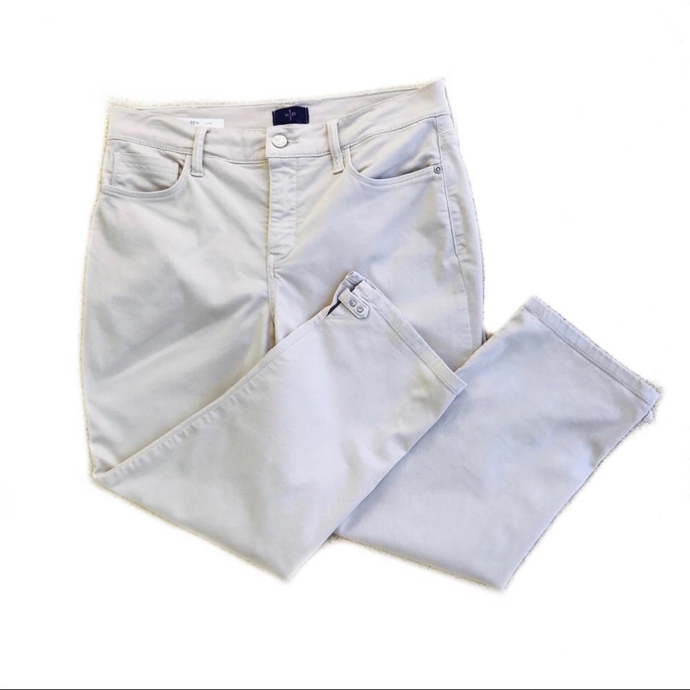 NYDJ Khaki Capri Pants Size 4
